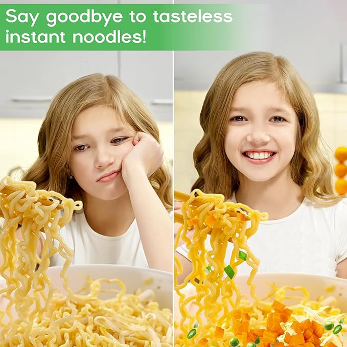 Freeze Dried Mixed Dehydrated Vegetables - 10.58oz Natural Ramen Toppings Vegetable Flakes, No Gluten& No Allergen, Dry Veggie for Cooking, Camping, Emergency Supply