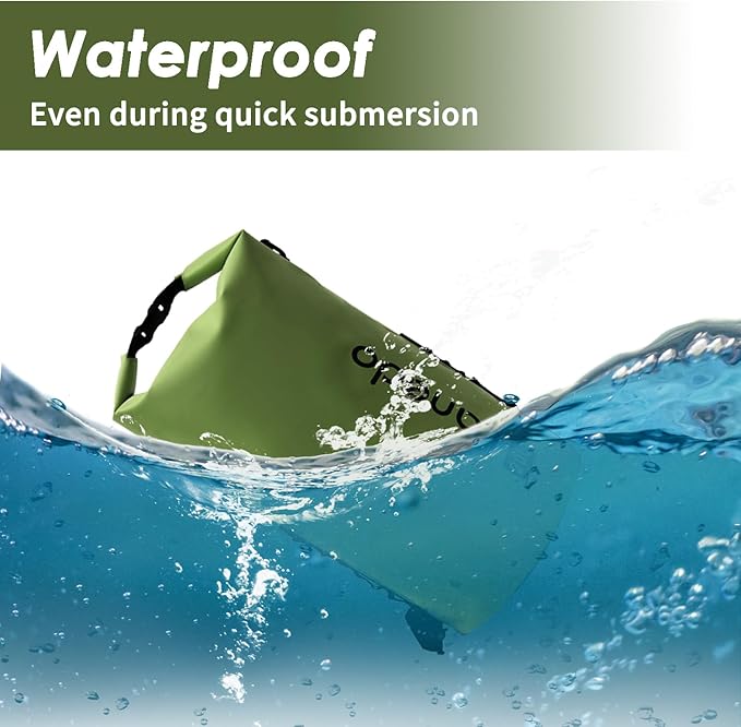 20L/30L Dry Bag Large Waterproof Bag Roll-Top Heavy Duty Fishing Duffel Bag with Durable Straps for Kayaking Paddle boarding Boating Rafting Fishing