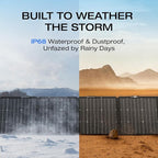 EF ECOFLOW Solar Generator DELTA 3 1500 with 220W Solar Panel, 1536Wh LiFePO4 Battery, 6X1800W (X-Boost 2200W) AC Outputs, Ultra-Quiet Power Station, Fast Charging for Home Backup Use