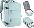 coofay Large Personal Item Travel Backpack For Women Men Airline Approved Carry On Backpack Flight Approved Waterproof Sports Luggage Backpack Casual Daypack Small Hiking Backpack
