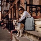 Knack Small Series 2 Laptop Backpack Fits up to 16 Inch Laptops - Knack Bags Carry-On Backpack, TSA Approved, Expandable Travel Backpacks With 2 Day Outfit Capacity, Midnight Black