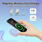[Apple MFi Certified] Magnetic Wireless Charger Apple MagSafe Charger 6FT Fast Wireless Charging Pad 15W Magnetic Charger for iPhone 17 16 15 14 13 12 11 Pro Max Plus/AirPods 2 3 4 Pro 2 3 [2 Pack]