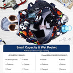 Gym Travel Duffle Bag for Boys - Gymnastics Sports Dance Bag with Shoe Compartment & Wet Pocket Kids Travel Bag Teens Weekender Sleepover Carry On Bag Football