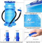 N NEVO RHINO Hydration Backpack, 18L Multipurpose Hiking Backpack with 3L Water Bladder, Water Backpack Insulated Hydration Pack Ideal for Hiking and Cycling