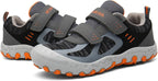 Mishansha Boy's Girl's Hiking Shoes Low Top Sneakers Outdoor Trekking Walking Climbing Running Shoes