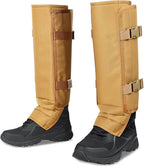 Snake Gaiters Snake Guard Chaps, Waterproof Snake Guards Bite Protection for Lower Legs, Snake Proof Gaiters Fit for Men