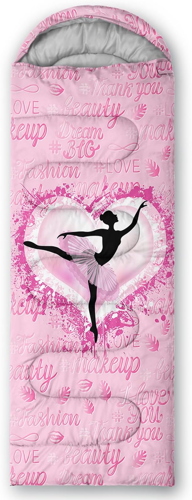 QOOMO Camping Sleeping Bags,3 Season Warm & Cool Weather,Lightweight,Waterproof Sleeping Bags for Adults & Kids,Traveling,and Outdoors,Camping Gear Equipment