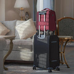 Verage Underseat Carry On Luggage with Wheels & USB Port,14 inch Wheeled Spinner Carry-on Luggages Bags for Airlines, Lightweight Overnight Suitcase for Men Women (14-Inch Compact Underseat Pro)