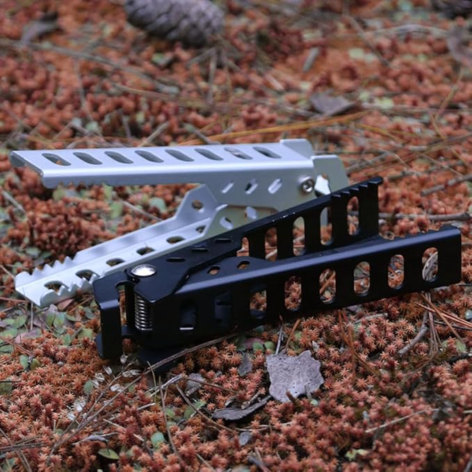 Pan Gripper Camping Kitchen Essentials - 2 Pcs - Detachable Handle for Pots and Pans Camping Essential Ourdoor Kitchen Cookware