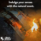 18 LB. Juniper Firewood & Fatwood Firestarter by Billy Buckskin Co., Aromatic & Seasoned Wood Logs, Fire Wood Logs Perfect Firestarter for Fire Pit, Fireplace, Campfires, Bonfire, Outdoor BBQ Grilling