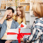 POLIGO 22PCS Heavy Duty BBQ Grill Accessories Set, Non-Slip Grill Tools for Outdoor Grill Set Thicker Stainless Steel Grill Utensils Set, Deluxe Grilling Tools Set in Aluminum Case Ideal Gifts for Men