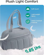 BAGSMART Gym Bag for Women, Duffle Bag for Travel with Wet Pocket, Lightweight Carry on Weekender Duffel, Water Resistant