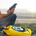 Dry Bag Waterproof with Solar Bluetooth Speaker & Light - 10L/20L Roll Top Dry Sack Keeps Gear Dry for Men Women Kayaking, Beach, Rafting, Boating, Hiking, Camping and Fishing