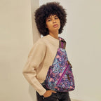 KL928 Canvas Sling Bag - Small Crossbody Backpack Shoulder Casual Daypack Rucksack for Men Women