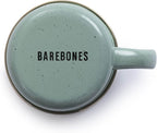 Barebones 5-Ounce Enamel Espresso Cup Set of 2 - Small Coffee Mug and Tea Cup - Stainless Steel Rim Camping Mug for Indoor and Outdoor Use (Mint)