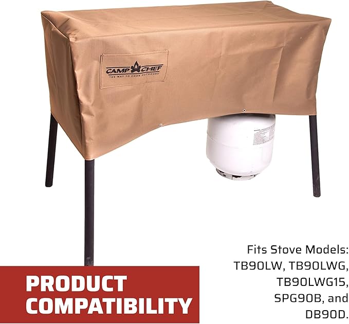 Camp Chef PC42 Stove Patio Cover Fits Models TB90LW, TB90LWG, TB90LWG15,PRO90, SPG90B