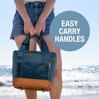 CleverMade Collapsible Insulated Cooler Bag – Leakproof Soft Folding Cooler for Beach, Travel, Car