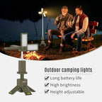 Telescopic Camping Lights Rechargeable 14000 mAh Led Multifunction Magnetic Lanterns Job Site Lighting Cordless Dimmable Camping Tent Lamp Portable Power Supply 6000LM IPX5 Waterproof