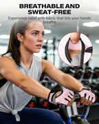 VINSGUIR Workout Gloves for Men and Women, Weight Lifting Gloves with Excellent Grip, Lightweight Gym Gloves for Weightlifting, Cycling, Exercise, Crosstraining, Pull ups, Fitness, Climbing and Rowing