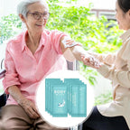 Treela 300 Pcs Bulk Deodorant Large Body Wipes Individually Wrapped Wet Wipes Travel Size for Adults Shower for Homeless Supplies Hygiene Personal Cleansing for Hiking Gym(7.09" X 9.84",Blue)