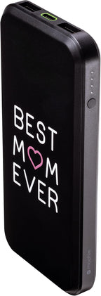 Mophie powerstation prime10 - Portable Power Bank with 10,000mAh Internal Battery, 18W USB-C PD Fast Charging, Charge 3 Devices Simultaneously, LED Power Indicator - Best Mom