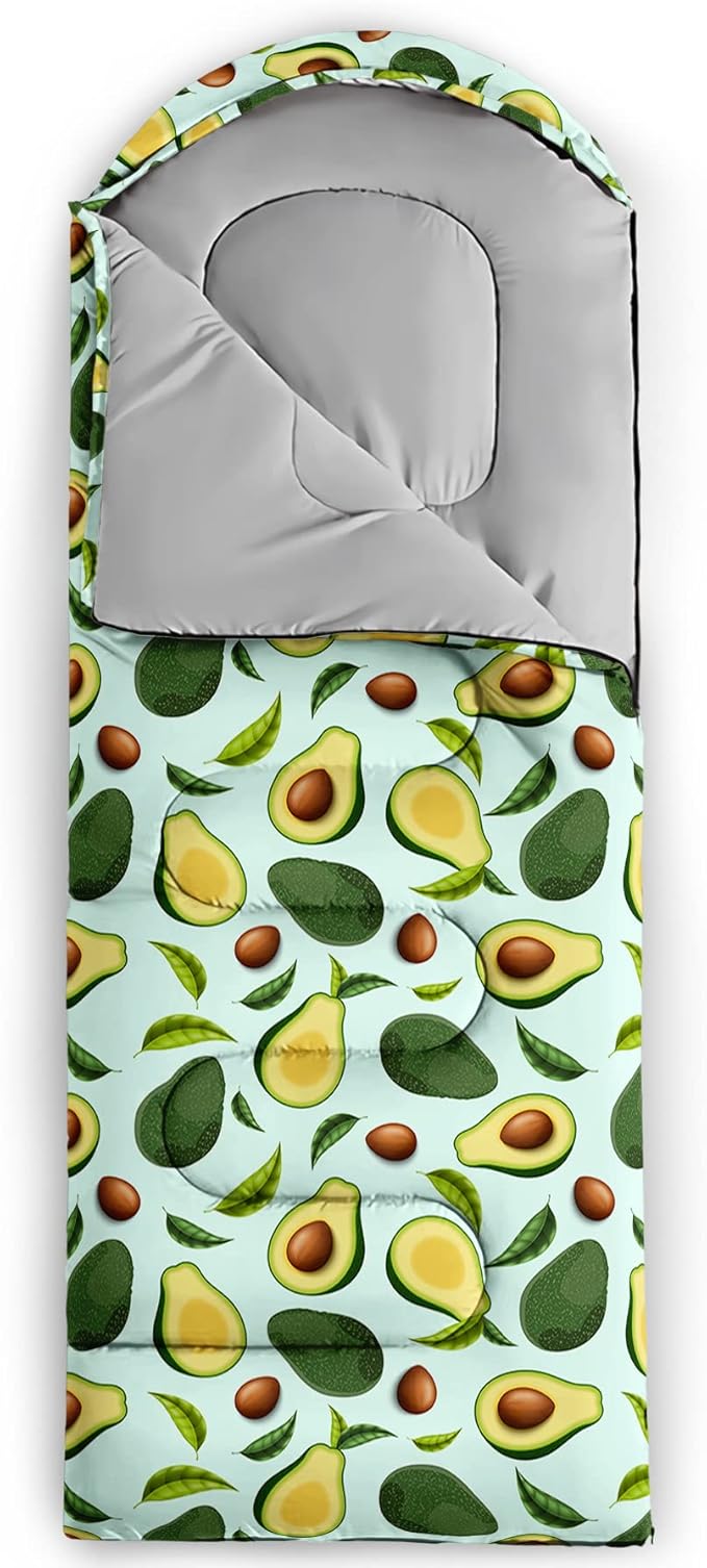 BSNTHO Camping Sleeping Bags,3 Season Warm & Cool Weather,Lightweight,Waterproof Sleeping Bags for Adults & Kids,Traveling,and Outdoors,Camping Gear Equipment