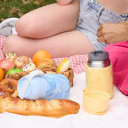 Thermo for Hot Food for Adults Kids | Wide Mouth, 18 oz Insulated Food Jar with Spoon, Leakproof Soup Thermo for School Office Travel, Thermal Steel Lunch Container Easy to Carry (Blue)