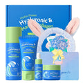LAIKOU Hydra Power Skin Care - Marine Collagen Skin Care Set - Gift Set for Women with Facial Cleanser, Serum, Toner, Cream, Headband and Greeting Card - Mother's Day, Christmas - Skincare Gift Set