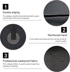 Esthesia Collapsible Bucket, 5 Gallon Portable Folding Water Container for Travelling, Camping, Hiking, Fishing, Gardening