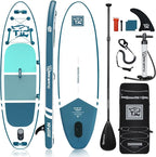 Inflatable Paddle Board with Premium SUP Board Accessories, Allround Paddle Boards for Adults/Kids,Stand Up Paddle Board Defender Collection
