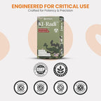 EarthNutri KI-Radi™ Potassium Iodide Tablets 65 mg – High Potency Iodine Supplement for Thyroid Support, Emergency Preparedness – Potassium Supplement in Foil-Foil Blister Seal – 200 Tablets (10 Pack)