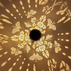 Solar Lanterns Outdoor Waterproof Butterfly Garden Decorations Gifts for Women Gifts for Mom Grandma Birthday Gifts Hanging Solar Lanterns Outdoor for Patio Decoration, Deck, Lawn, Passageway