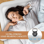 Air Mattress Queen with Built in Pump, 2500mAh Rechargeable Electric Pump, Camping Air Mattress Queen, Fiber-tech Portable Blow Up Mattress for Camping, Indoor and Outdoor (18" Height, Light Gray)