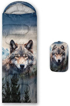 Sleeping Bags for Adults and Kids Backpacking Camping Sleeping Bags for Girls and Boys Lightweight Waterproof Cold/Warm Sleeping Bag for Season Camping Essentials Outdoor Travel with Compression Bags