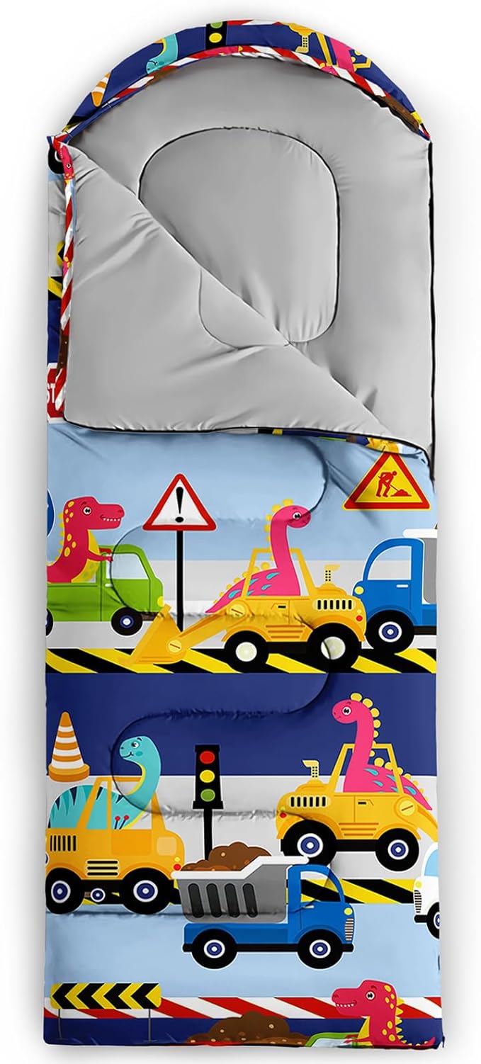 QOOMO Camping Sleeping Bags,3 Season Warm & Cool Weather,Lightweight,Waterproof Sleeping Bags for Adults & Kids,Traveling,and Outdoors,Camping Gear Equipment