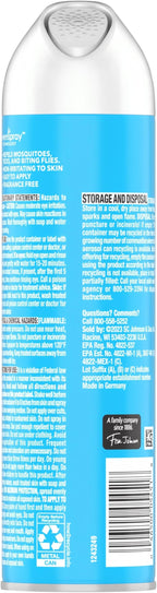 OFF! Insect Repellent Aerosol for Adults & Kids, Fragrance-Free Bug Spray for Everyday Protection from Mosquitoes and Ticks, 7.5 Oz