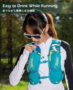 TRIWONDER Hydration Running Vest 5L Lightweight Water Pack for Men Women Hydration Backpack for Trail Race, Hiking, Cycling, Climbing, Camping, Jogging, Marathon