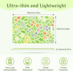 Wallet Tracker Card (iOS Only), Rechargeable Bluetooth Smart Tracking for Apple Find My Compatible Anti Tracker for Men Women Slim Item Locator for Purse Passport Key Luggage Tag (1Pcs/Green FLR)