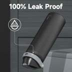 32 oz Insulated Water Bottle for Sports: Meoky Stainless Steel Water Bottle with 2-in-1 Straw and Spout Lid - Leak Proof, Cold for 24 Hours, Protective Silicone Base, BPA-Free for Gym, Night