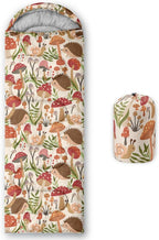 AILONEN Outer Space Astronaut Camping Sleeping Bags,Lightweight & Waterproof,3 Season Warm & Cool Weather,Cartoon Sleeping Bags for Kids,Boys Girls Travelling,Outdoors