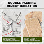 Emergency Food Ration Bars - Waterproof Metal Storage Box Packing, Metal Ammo Can, Long Shelf Life Emergency Food Supplies, 9 Days Food Rations Supply for Outdoor Camping Hiking Snowstorm,12 Count