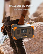 PECRON E300LFP 288Wh Solar Generator with 100W Solar Panel, 600W Portable Power Station LiFePO4 Battery, Fast Charge Battery for Home, Outdoor, Off-Grid Living, RV, Emergency