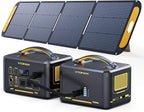 Vtoman 3096Wh Solar Generator with 200W Solar Panel & Extra Battery Included, 1800W (Peak 3600W) LiFePO4 Battery Power Station for Power Outages, RV, Camping, Emergencies