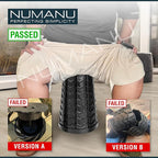 2025 Upgraded Square Collapsible Stool & 3IN1 Cushioned Carry Bag, Adjustable Height Folding Stool, Telescopic Camping Chair Retractable Seat or Footrest for Outdoors & Travel, 18" Max 620lbs