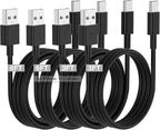 Car Carplay Cable for iPhone 17 16 15 Charger Cord,3/3/6/6FT USB A to USB C Cable for iPhone 17 Pro Max/16 Pro/15 Plus Charger,USB C Car Charger for Apple 17 Air/16 Pro Max/16e/15-Black