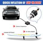 2Pack SUP Pump Adaptor, Universal Inflatable Boat SUP Pump Converter Air Valve Adapter
