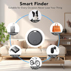 Air Tracker Tag for Android 4 Pack(NOT iOS or Huawei), Bluetooth Tracker Android Item Finder Smart Tracker Luggage Tags, GPS Locator Device for Keys, Wallet,Bike, No Monthly Fee Smart Tag
