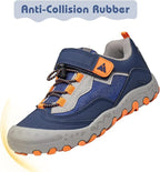 Mishansha Boy's Girl's Hiking Shoes Low Top Sneakers Outdoor Trekking Walking Climbing Running Shoes