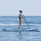 UPWELL 10'6"/11'/11'6" Inflatable Paddle Board, Stand Up Paddlboard for Youth & Adults, Stable Design, Premium SUP Accessories, Backpack, Leash, Hand Pump, Fins