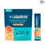 Liquid I.V.® Hydration Multiplier - Grapefruit | Electrolyte Powder Drink Mix | 1 Pack (16 Servings)